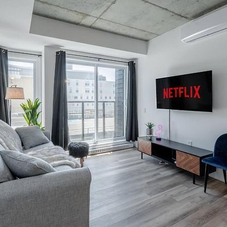 Condo 2 Ch - 500M Vieux-Quebec & Gym Exteriör bild