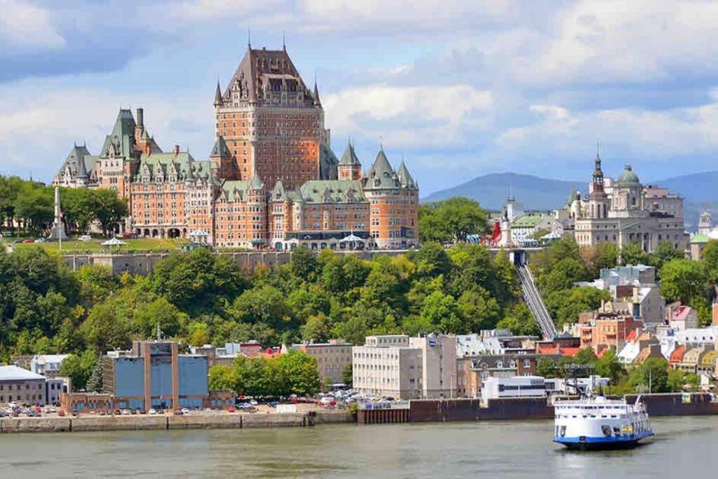 Condo 2 Ch - 500M Vieux-Quebec & Gym Exteriör bild