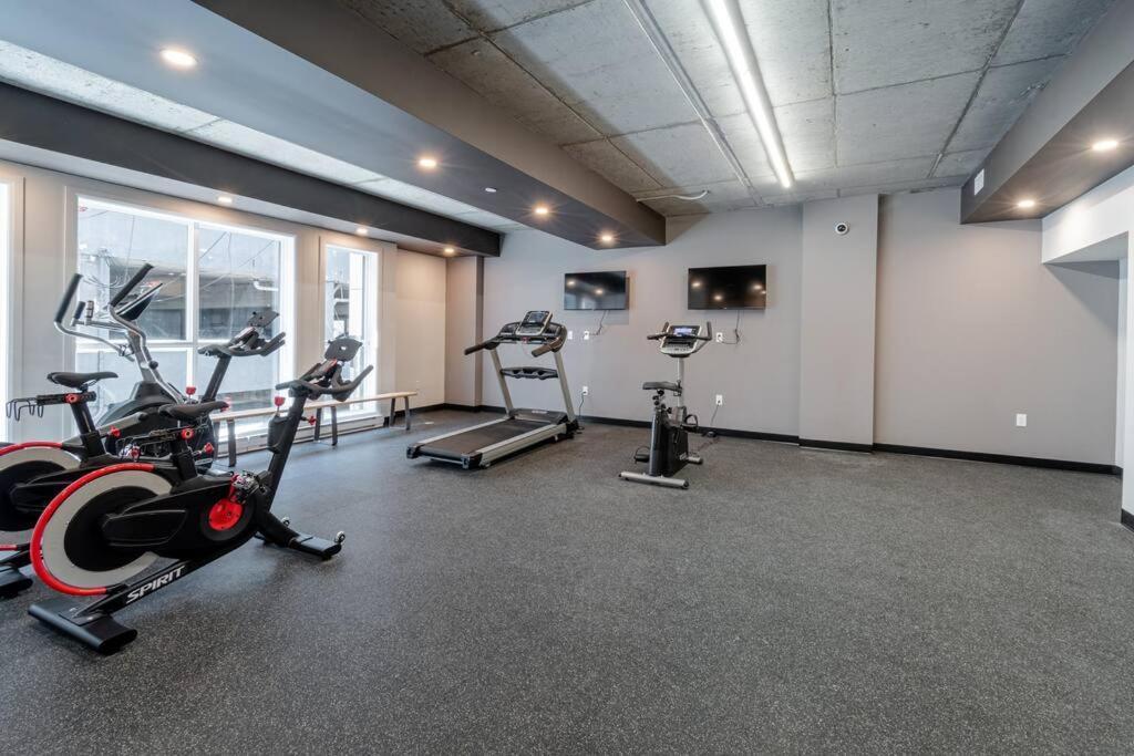 Condo 2 Ch - 500M Vieux-Quebec & Gym Exteriör bild
