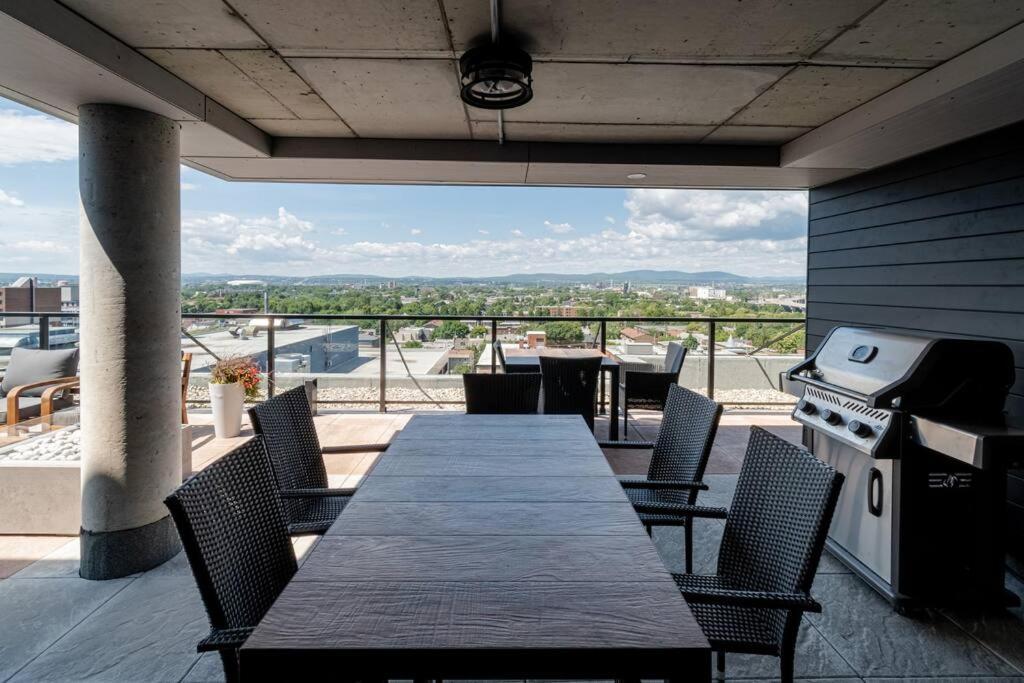 Condo 2 Ch - 500M Vieux-Quebec & Gym Exteriör bild